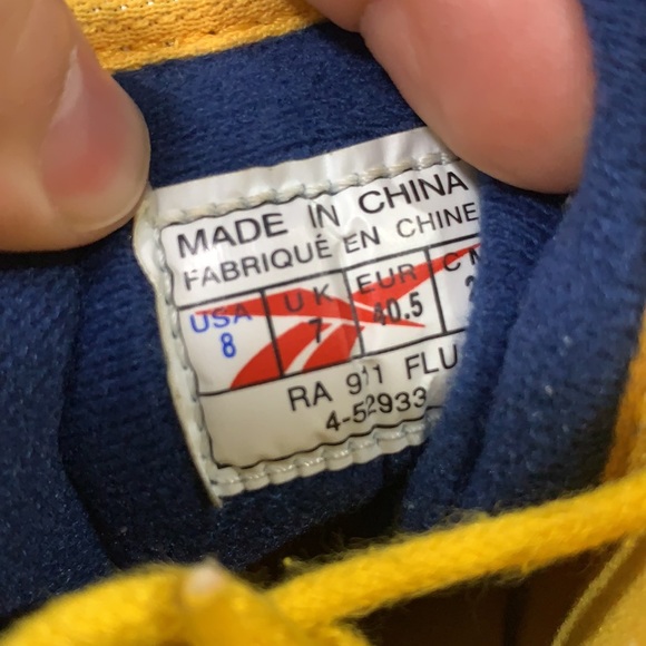 Original Reebok Allen Iverson All Star Game 2000 The Question Mid Size 8. - Picture 7 of 8